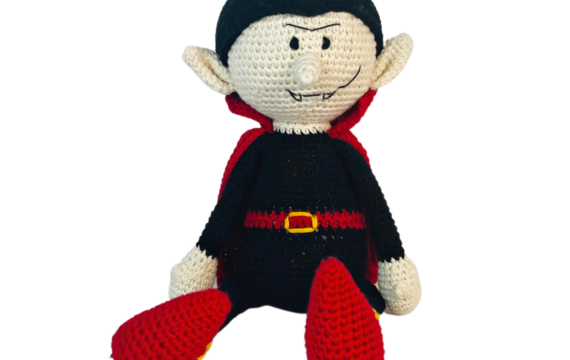 Halloween Crochet Dracula