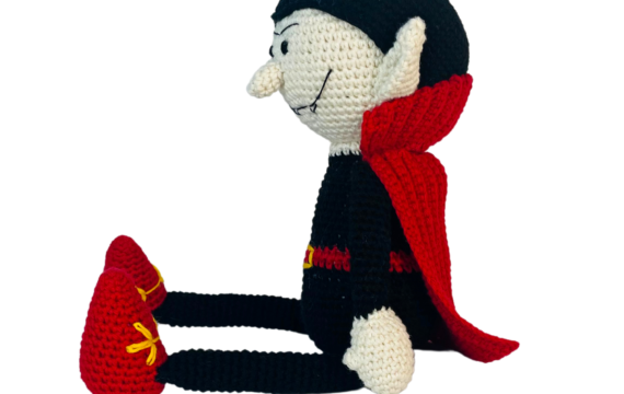 Halloween Crochet Toy Vampire Dracula