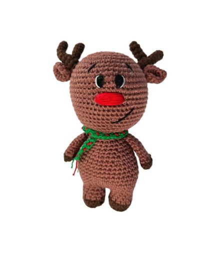Crochet Baby Reindeer toy